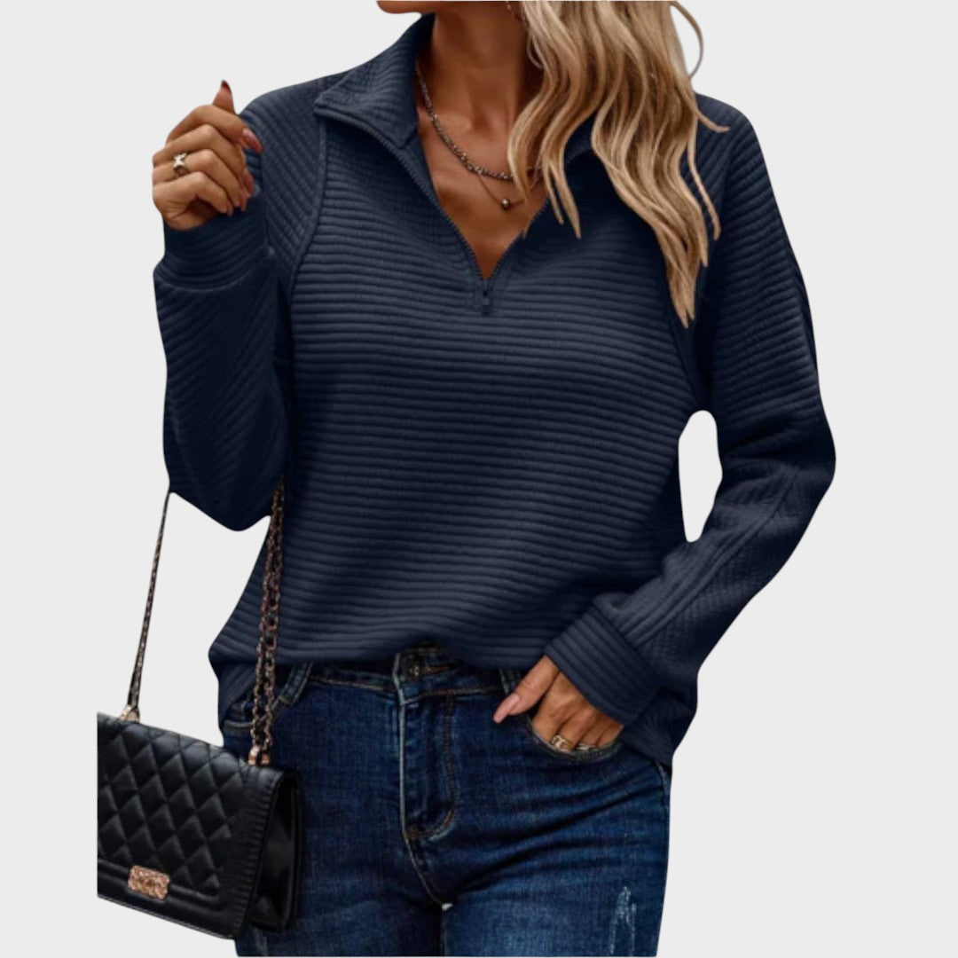 Cíntia | Suéter con Cremallera